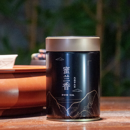 天池茶叶乌龙茶凤凰单枞鸭屎香蜜兰香高山春茶新茶潮州单丛礼盒送礼 蜜兰香100g*1盒