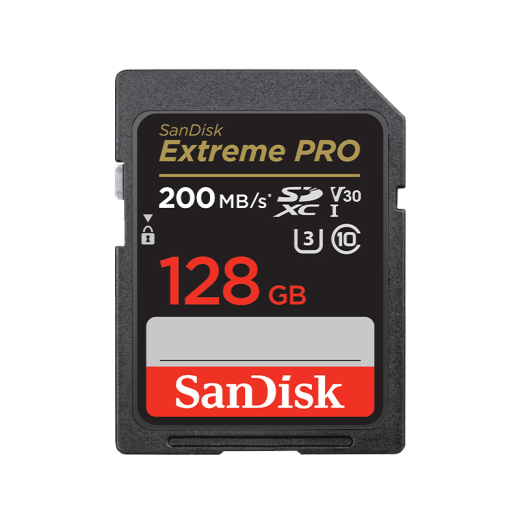 Canon camera uses memory card M50M200200D5D4R50R6 high-speed memory card sd card SD card large card 128G reading speed 200Mb/s4K HD suitable for RRPR5R6R7R8R10R50