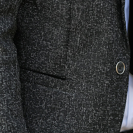 Yu Zhaolin (YUZHAOLIN) suit men's business casual professional single suit jacket 613-2-XZ03 black L