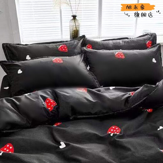 Xuhexiang Pillowcases Pair of 2 Adult Large Standard Pillowcases Single 48x74cm Pillowcase Single Pillowcase Thickened Mocha_(Fashion) (Single) Pillowcase 48*74cm_No Pilling