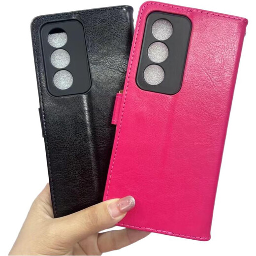 居小智适用oppoA3活力版手机壳翻盖式皮套PKD110钱包款插卡外壳全包防摔软内壳磁扣保护套男女款 oppo A3活力版【棕色】