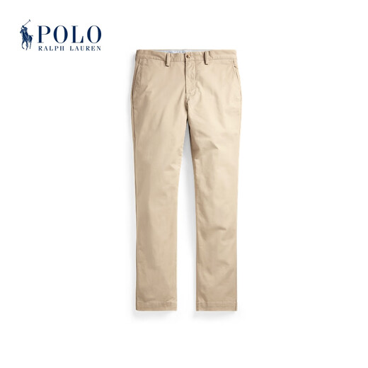 Polo Ralph Lauren Men's Clothing Classic Stretch Straight-Piece Chino Pants RL12170 270-Brown 33 (33/32)