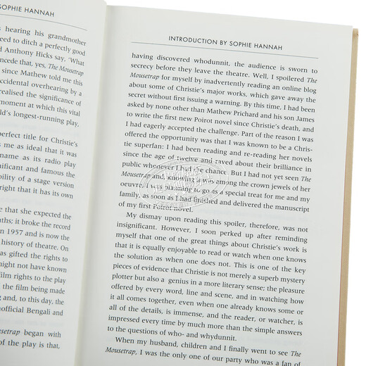 捕鼠器 70周年版 阿加莎  英文原版 The Mousetrap Agatha Christie 经典奇幻推理惊悚小说