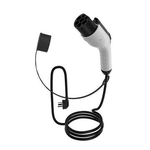 New energy electric vehicle charging gun 16A slow charging 32A fast charging 3.5/7KW grounding-free 220V household AC household portable car charger pile standard model-Shaanxi Automation Home Appliances Niu No. 2 8/16A grounding-free-3300W-3 meters
