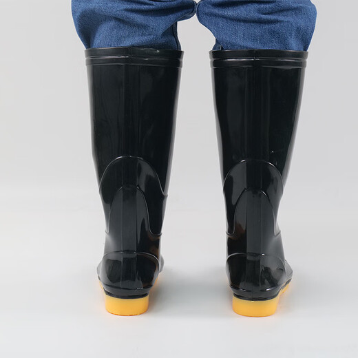 Shanghai Brand 702 hohe Röhrchen Regenstiefel Here wasserdichte Arbeitsschutz nicht gleitsam