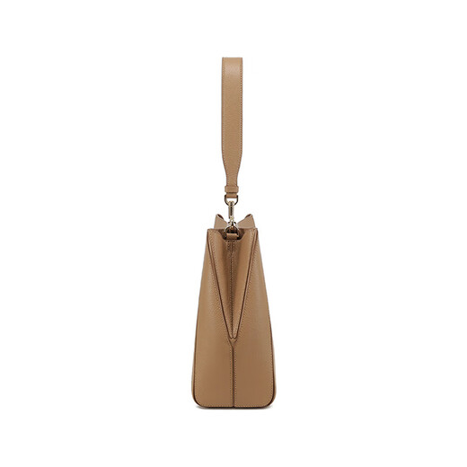 Tory Burch's new product, women's MCGRAW series deformation bucket bag, single shoulder crossbody bag, women's bag gift for women 158499 227 Tiramisu double T LOGO