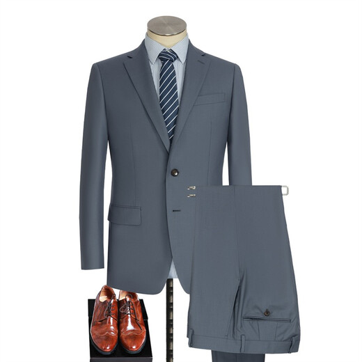 MAILYARD/Meierya suit suit wool business men's spring and autumn professional formal suit and trousers 119 gray 175C /BE6