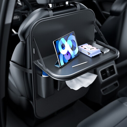 Suitable for Audi car seat back storage bag car back seat back storage rear multi-function seat back storage bag - black two Q5e-tronSQ5Sportback
