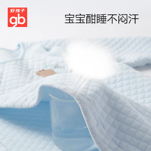 Goodbaby (gb) baby sleeping bag 1-3 years old baby sleeping bag spring and autumn children's quilted embroidered split-leg sleeping bag recommended height 90-115cm