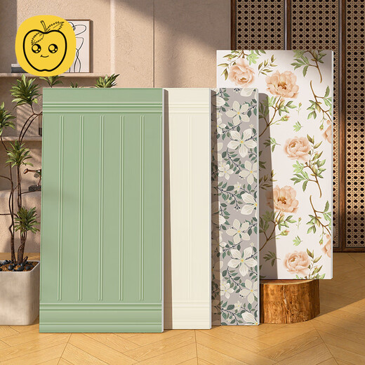 Apfelelf 600x1200 Französische Retro -Rock -Rock Keramikfliesen Badezimmer Blumenfliesen Creme Küche Wandfliesen Balkon Bodenfliesen H12003 Infinite Gelenkmuster 600*1200