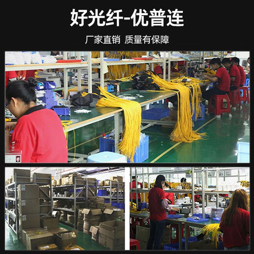 优普连 电信级万兆多模光纤跳线lc-lc-FC-SC-ST OM3多模双芯尾纤 抗弯曲数据机房专用光纤线 万兆多模双芯LC-LC 2.0MM双工头 2米