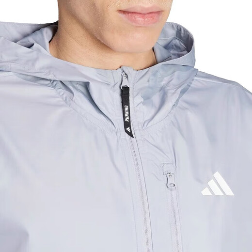 阿迪达斯 （adidas）外套男2025年秋季健身训练跑步连帽防风休闲夹克运动服IN1483 IN1484 XL