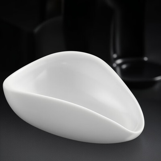 CLITON Ceramic Coffee Bean Measuring Plate Weighing Plate Coffee Powder Plate Green Bean Weighing Plate Cooling Plate Sample Bean Display Plate