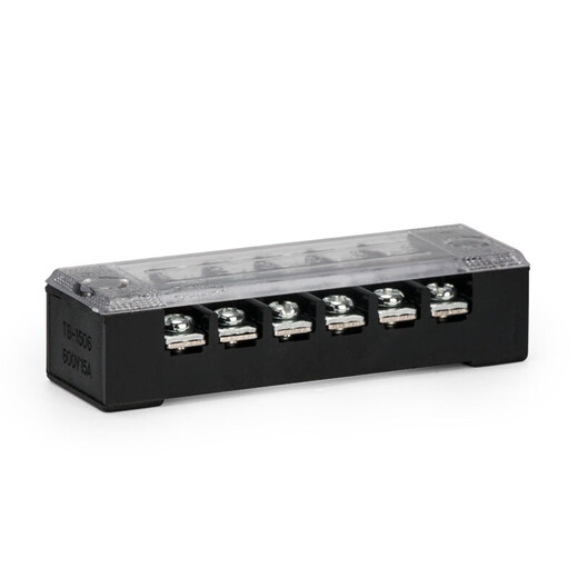 Terminaux CHNT TB-1506 Câblage combiné Row TB Série Terminal Strip 15A 6 positions TB-1506