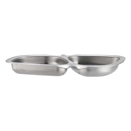 Momscook stainless steel condiment dish seasoner 304 material thickened multi-functional household commercial hot pot condiment dish chopstick holder condiment dish (KN2WD)
