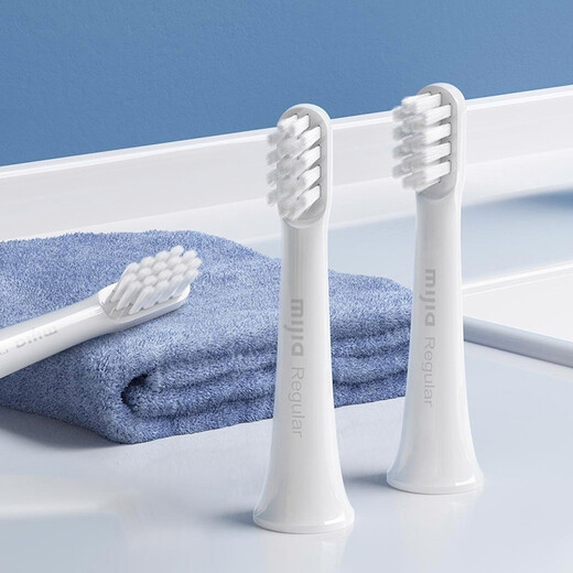 MIJIA SOUND Wave Electric Doothship Cebrush T100 Comparación de adultos Men, mujeres y niños Home Cargo inteligente impermeable Fina de cepillo de dientes de cepillo suave y suave Mijia T100 cabezal de cepillo de dientes eléctrico (original) 6 paquete