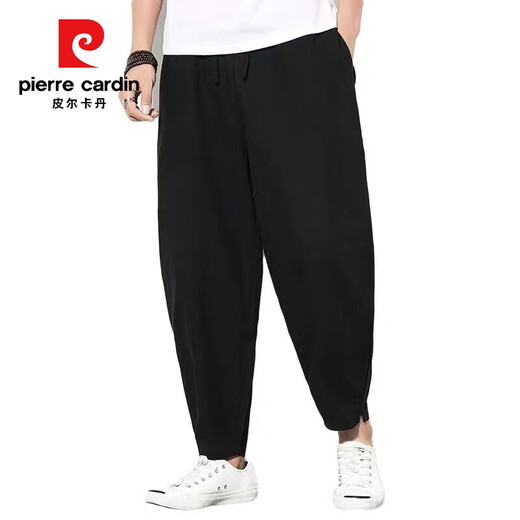 PIER CARDIN Pantalones casuales de estilo chino Estilo chino y verano Nuevos algodón de algodón de algodón y lino de algodón de lino y de lino