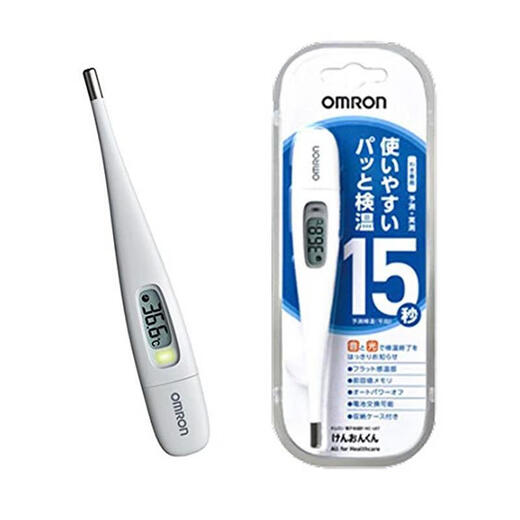 欧姆龙（OMRON）【JD物流 日本直邮】体温计电子体温计成人儿童体温测温仪 MC-687