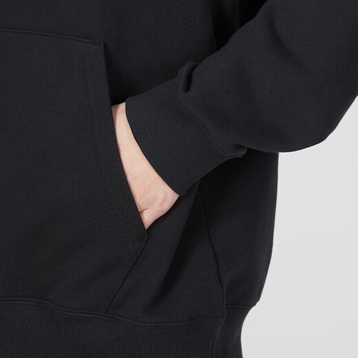 阿迪达斯 （adidas）卫衣男士2025春秋季新款运动服针织连帽上衣套头衫IC9759 IC9758黑色  2XL
