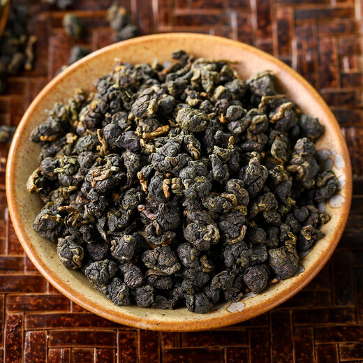 Junshang Gold Award Frozen Oolong Tea Taiwan Original Importée Super Alishan Oolong Tea High Mountain Tea Box Box Gift [Importée à Taiwan] 150g * 2 Canes + Tote Sac