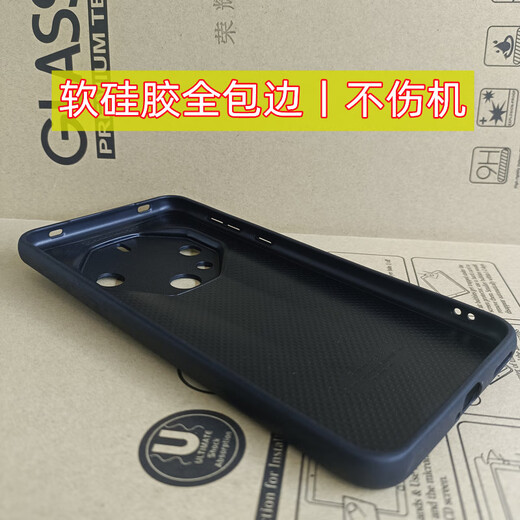 Zanling Suitable for Honor card case soft edge anti-fall plain leather mobile phone case thin mobile phone case protective case men's business back upper and lower flip multifunction card bag card clip coin wallet card HONOR Honor magic5pro card case mobile phone case