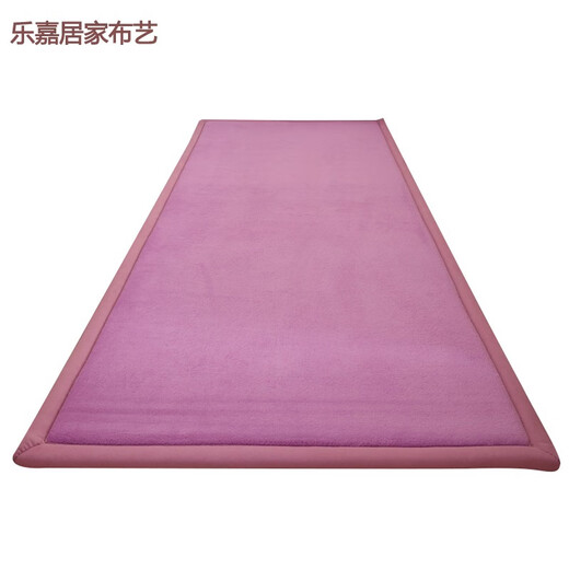 NIANJIE thickened bedside carpet baby anti-fall mat bedroom living room bay window tatami children winter Japanese style four-leaf clover width 40 long 120 cm