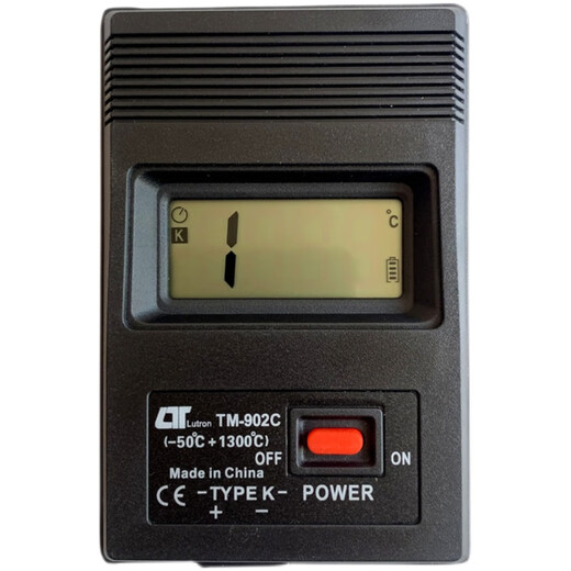 902C ALTA TEMPERATURA Temperatura de aceite Agua Temperatura Flame Asfalto Termómetro de concreto portátil Termómetro electrónico Termómetro Unidad principal con 1 metro de alambre blando 300