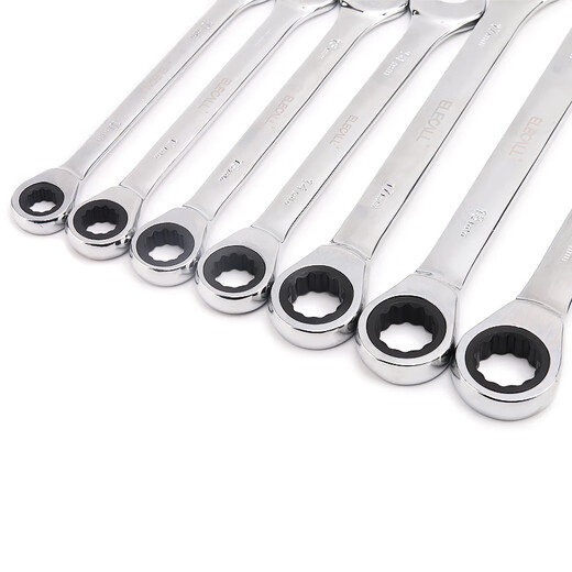 ELECALL fixed head ratchet wrench 14mm industrial household open dual-purpose torx wrench labor-saving ET090114