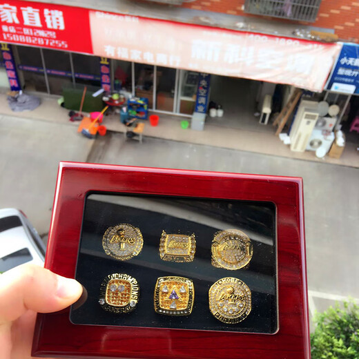 Jiang Jinyue Championship Ring 2017 Warriors 2018 Lakers Kobe KOBE Retired Cavaliers James Team SN3937 2016 Lakers Kobe KOBE Retired