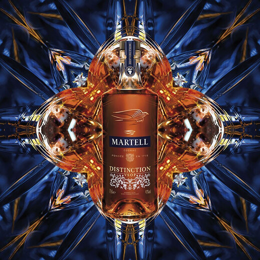 马爹利（Martell）鼎盛 VSOP 干邑白兰地 洋酒 法国进口 送礼佳选 鼎盛 700mL 1瓶 +礼袋