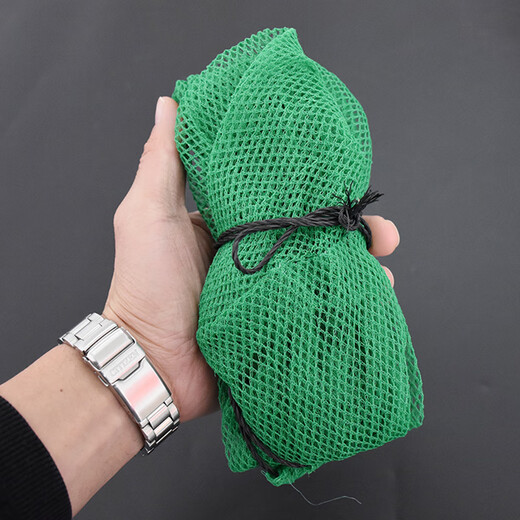 Quick Fighter Fish Net Fish Bag Fine mesh nylon braided thickened rubber silk fishing net bag is easy to carry. Length 50cm Width 40cm Mesh 3mm