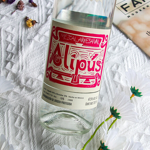 阿里普斯（Alipus）墨西哥梅斯卡尔酒龙舌兰酒洋酒调酒基酒 圣安德烈斯白龙舌兰 750mL 1瓶