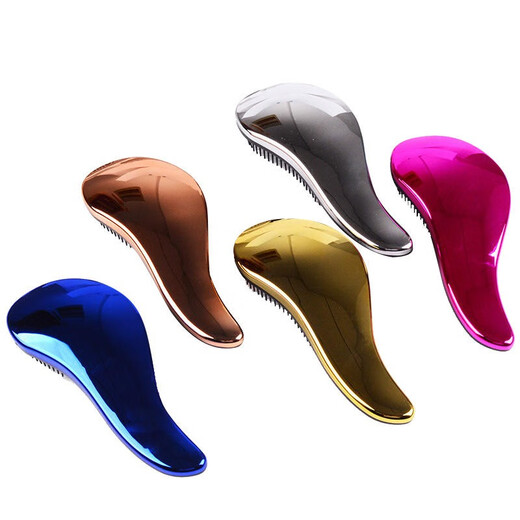 QiOh Dog Massage Comb, Cat Comb, Bath Brush, Dog Comb, Anti-static Pet Unknotting Comb, Cat Hair Removal Artifact, Cat Grooming Combination, Rose Gold + Shower Gel