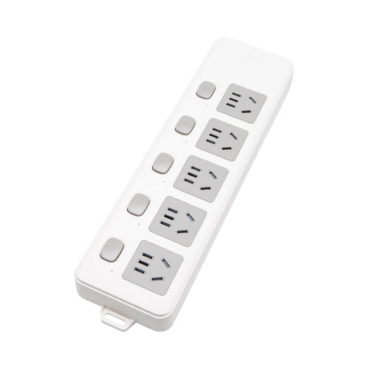 拳王(QUANWANG)新国标插座/插线板/插排/QW-A250 5位分控无线插排(需自配电源线和插头)一件包邮