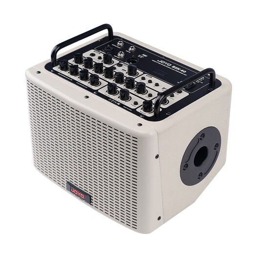 JOYO guitar speaker, electric blowpipe audio, folk rechargeable Bluetooth drum machine, live recording, outdoor singing, new BSK-40 beige