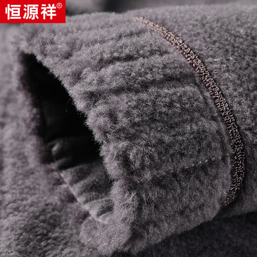 Abrigo de lana hengyuanxiang 100% lana para hombres 2024 otoño e invierno abrigo de lana nueva para hombres chaqueta de solapa para hombres gris m