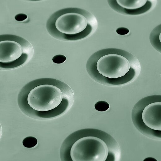 Gudie tpe bathroom non-slip mat pregnant women safety shower room anti-fall suction cup floor mat bathroom drain massage foot mat TPE Falls Green 40X70