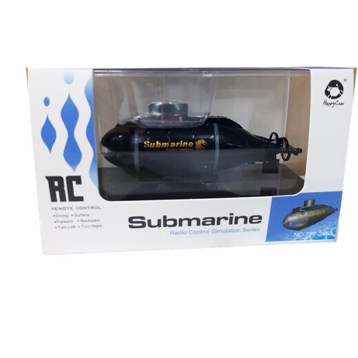 Kaiser Remote Control sous-marin Submarine Mini quatre six voies Remote Contrôle sous-marin Charge Remote Contrôle Speep Board Board Airship Nuclear Submarine Six Way Control Nuclear Submarine Blue 777-216 Configuration standard officielle