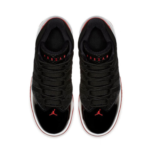 Nike (Nike) Chaussures de basket-ball Chaussures pour femmes, New Air Jordan Grands Chaussures pour enfants, Chaussures de sports moyens et décontractées pour le coussin de choc et résistant à l'usure AQ9214-006 36 (230)