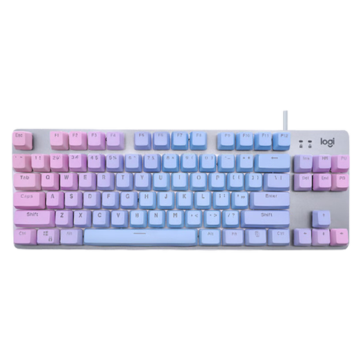 罗技（Logitech）G502 HERO SG有线游戏鼠标 电竞鼠标 K835机械键盘 有线键盘 键鼠套装 K835青轴-蓝色妖姬键帽+G502-阿卡丽贴纸
