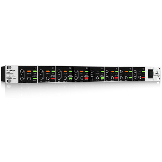 Behringer DI100 DI20 Behringer musical instrument DI box pre-effector stage noise canceling guitar keyboard bass DI box DI800 rack-mounted eight-channel DI box