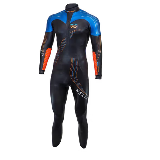 HELIX blueseventy cold-proof swimsuit triathlon cold-proof gel coat triathlon gel coat blue black XS
