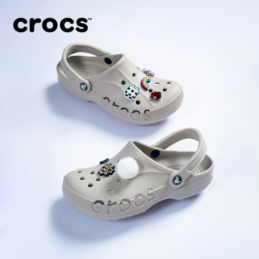 
crocs Crocs Camelode shoes Beiya men's shoes women's shoes lightweight wear-resistant slippers casual shoes 10126 Pebble color-2V3 43 (270mm)