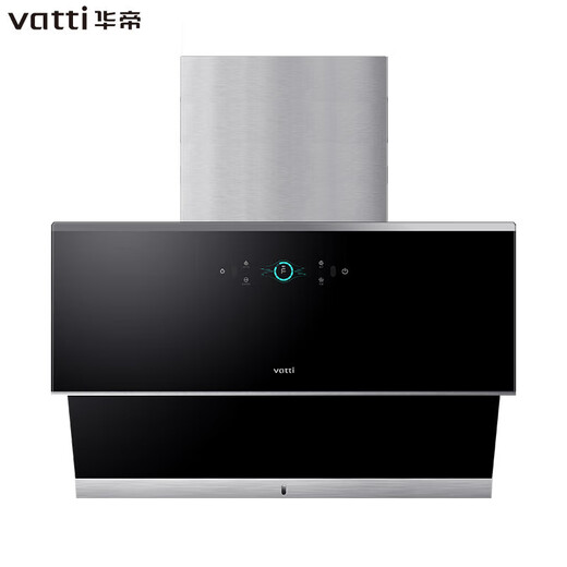 Vatti Range Hood Herd Set Top Side Double Saug Haushalt 24 Luftvolumen hoher Saugaution Automatische Reinigungswelle Intelligente Steuerfrequenz -Frequenz -Wechsel -Kreuzfahrt I11142 Rauchofen Set 丨 Stimmen Sie mit 5 -kW -Timer -Herd 81b überein