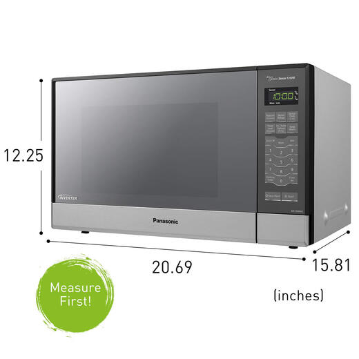 PANASONIC 松下电器 微波炉 NN-SN686S 不锈钢台面 1.2立方英尺 33.98L 1200W