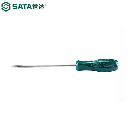SATA Tools Slotted Screwdriver Industrial Grade Screwdriver Flat A Series Slotted Screwdriver Multiple Specifications Available 62203 3.2x100MM