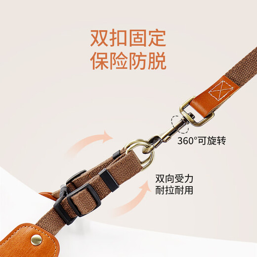 DidogPet Dog Leash Dog Harness Small Dog Bichon Harness Medium Dog Corgi Poodle Vest Style Dog Walking Rope Brown Single Harness M-Medium Recommended Weight 20-32 Jin Jin equals 0.5 kg