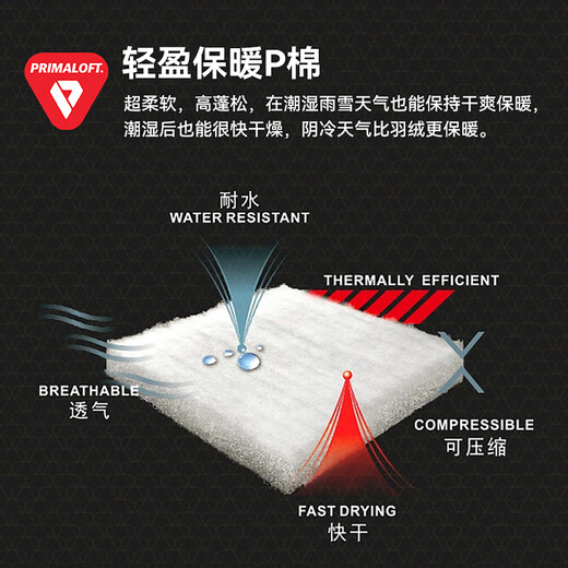 Trailblazer Snow Leopard Gold Label P veste en coton coton hiver nouveau haut de sport à capuche hydrofuge pour l'extérieur veste décontractée légère et chaude pour hommes