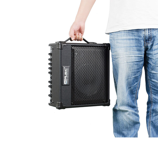 CoolmusicBP40 Outdoor Guitar Singing Speaker Saxophone Electronic Organ Street Performance Singing Live Audio Charging Portable BP40+Wired Microphone+Portable Bag