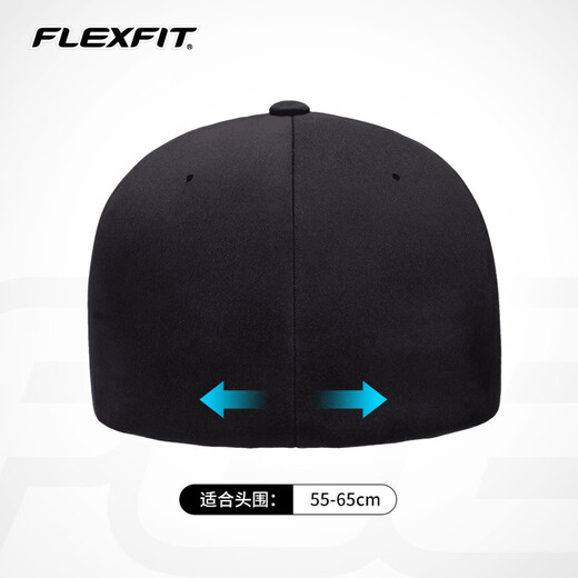 FLEXFITDELTA180 Stars same big head circumference baseball hat outdoor sun protection full seal baseball hat 2XL